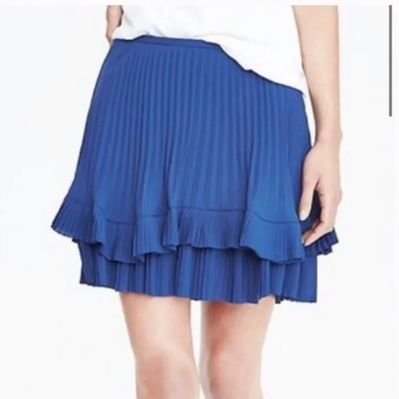Banana Republic Skirts Banana Republic Tiered Pleated Skirt